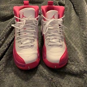 Pink & White Jordan Retro 12 Valentine